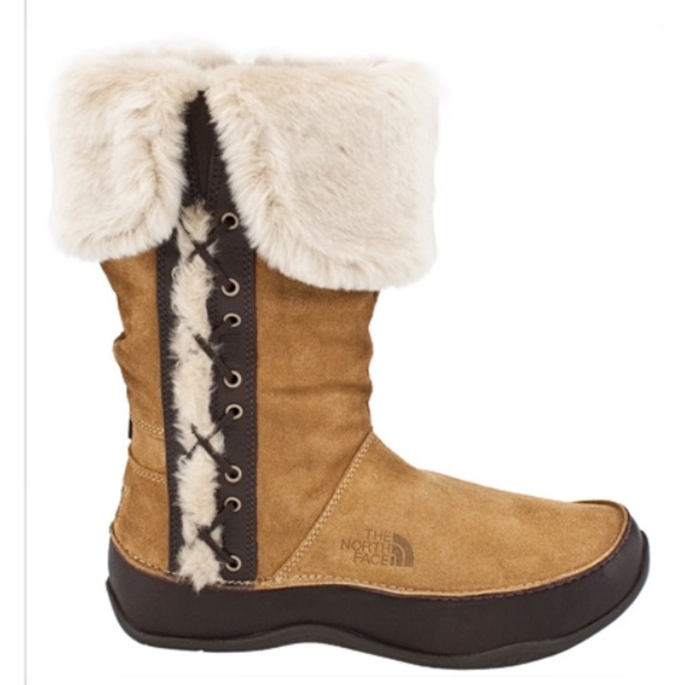 The North Face • Jozie Faux Fur-Lined Suede Boots